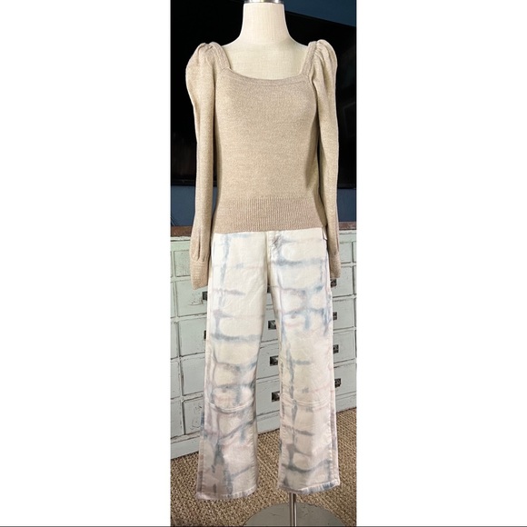 Anthropologie Square Neck Sweater S - Picture 2 of 14